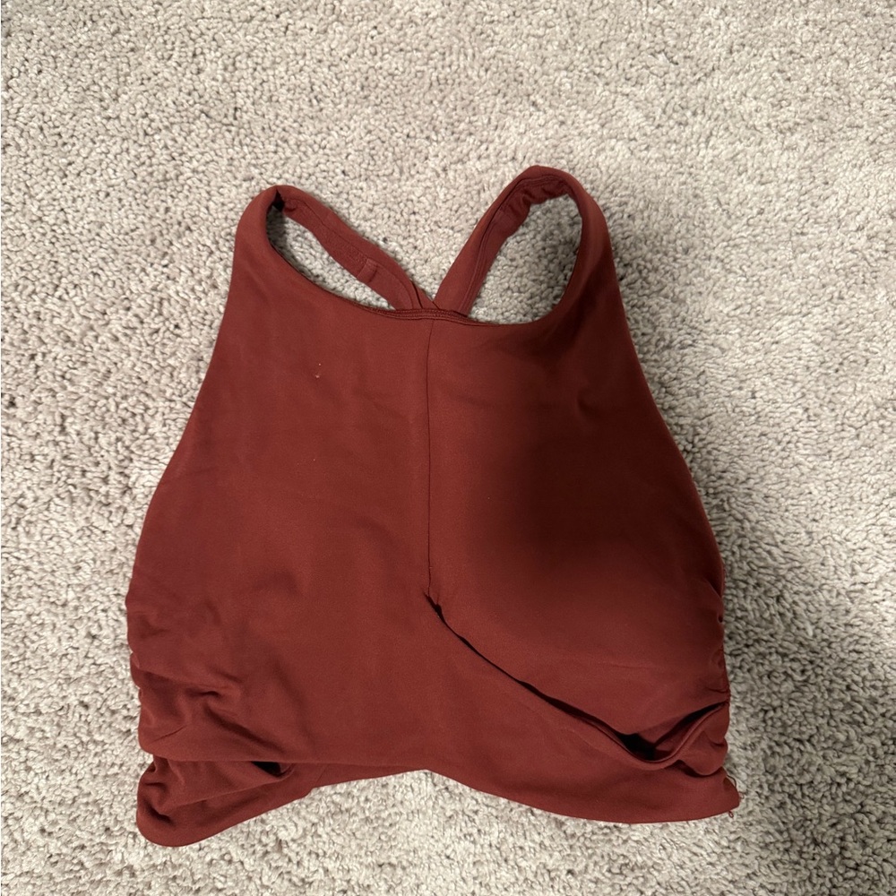 Lululemon yoga long line bra / tank top